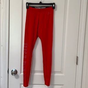 Nike Red Leggings